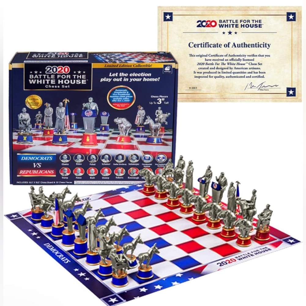 White House chess set new